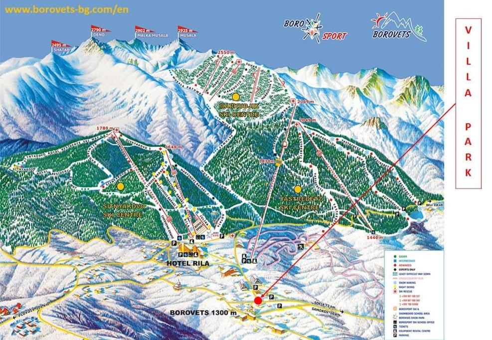 Villa Park - Beniart Studio - Nr 109 - Near Gondola Lift Borovets Extérieur photo